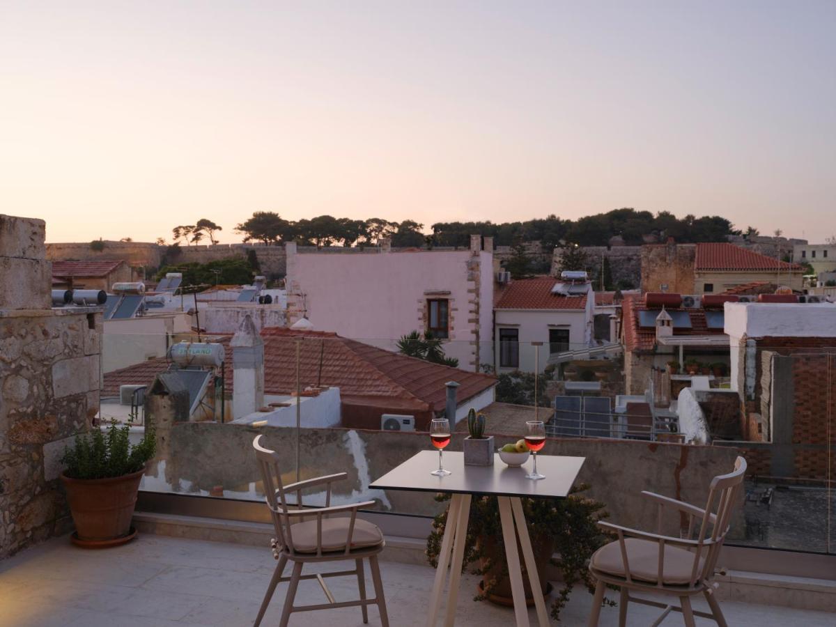 Hotel Casa Dei Delfini Rethymno Esterno foto